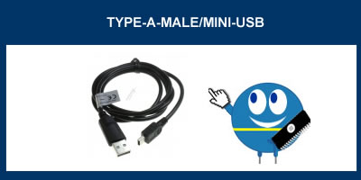 type a male mini usb