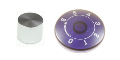 boutons et molettes de volume pour les appareils audiovisuels